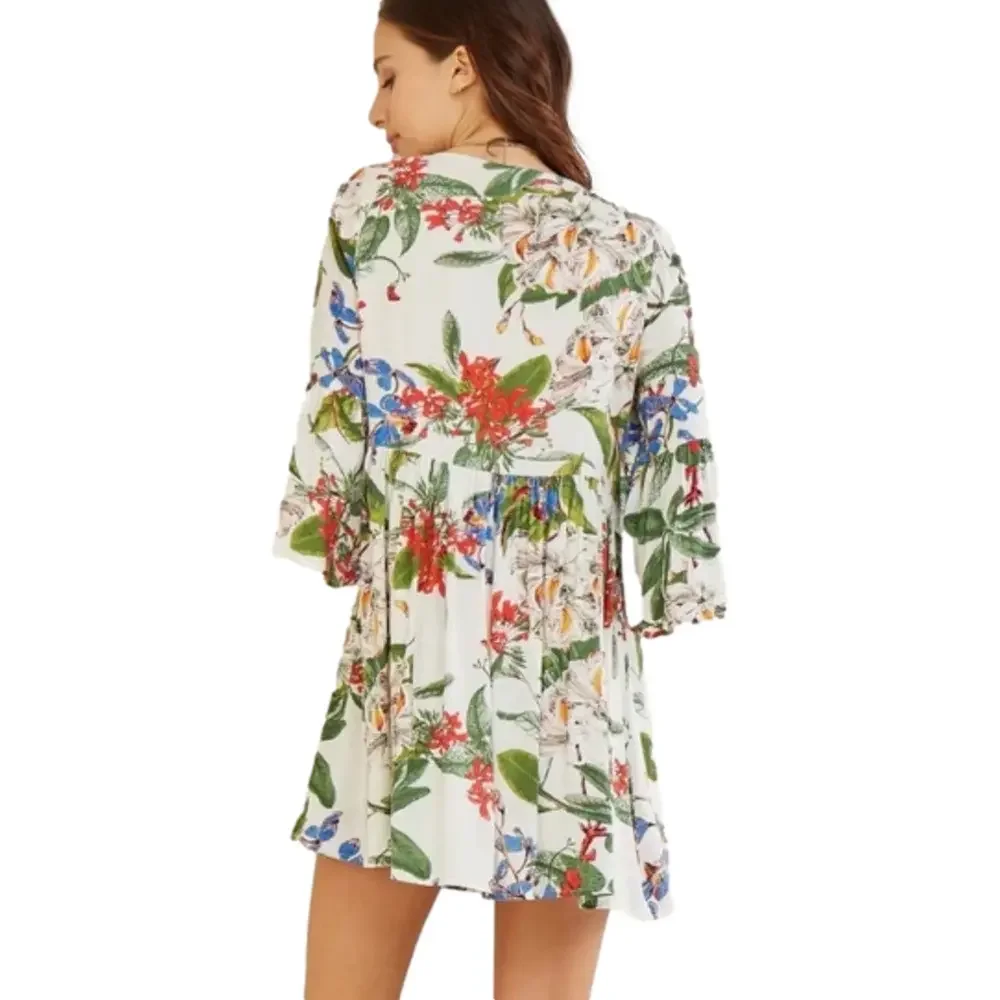Entro By Anthropologie Floral Dress - Picture 3 of 7